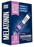Dream Water Sleep Powder, Natural Sleep Aid, GABA, MELATONIN, 5-HTP, Snoozeberry, 6 boxs of 10packets (60 ea total)