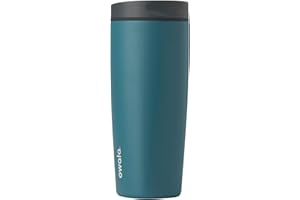 Owala SmoothSip Slider Insulated Stainless Steel Coffee Tumbler, Reusable Iced Coffee Cup, Hot Coffee Travel Mug, BPA Free 20
