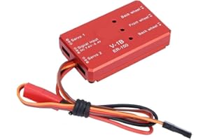 EVTSCAN JP Hobby ER-150 Alloy Electric Retractable Landing Gear System Controller 2S Power Supply for Fixed-Wing Aircraft RC Accessory Controller