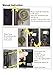 Giftgarden Classical Wall Clock Imitation Wood Color with Pendulum Clocks