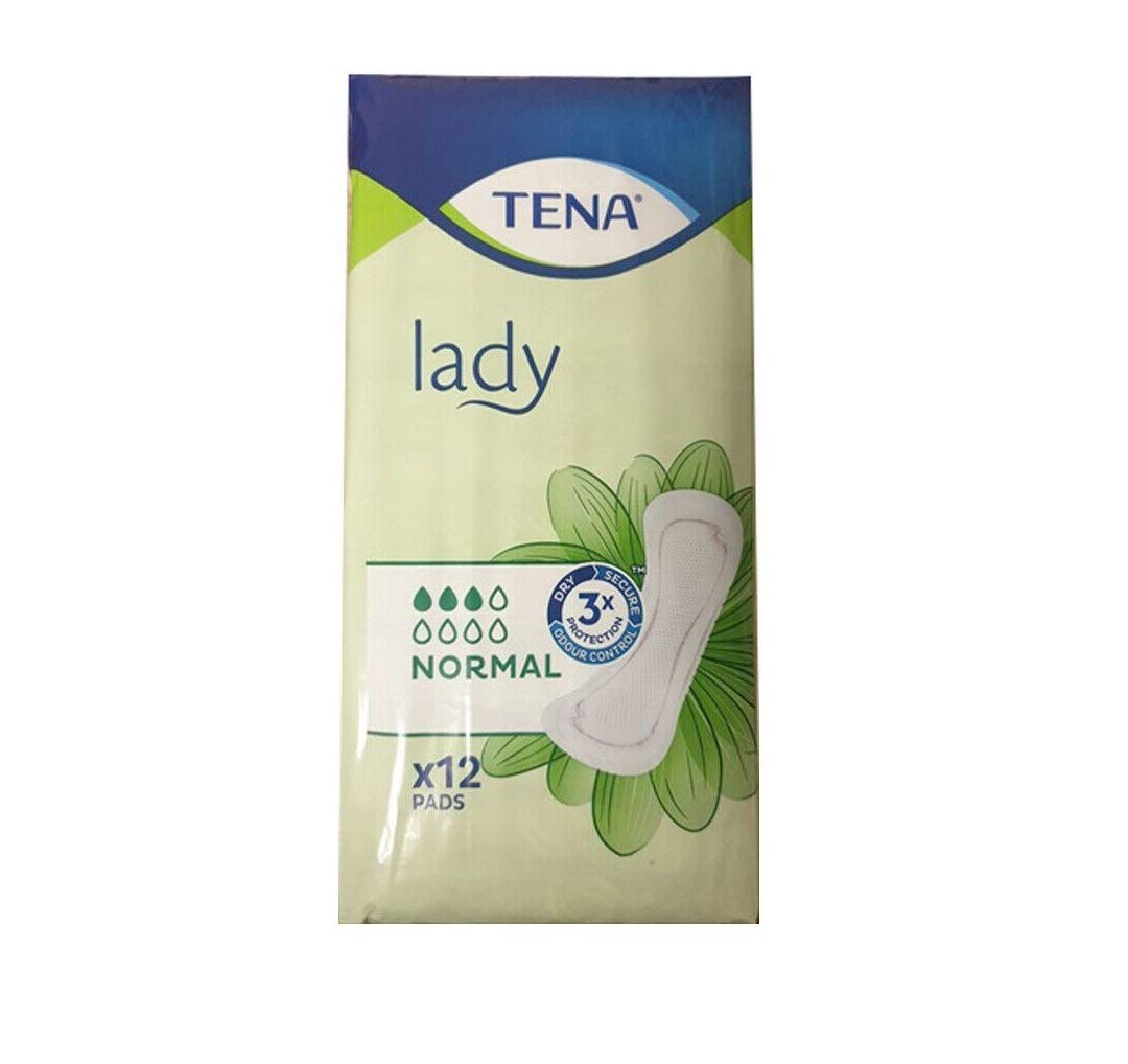 Tena Lady Normal - Case of 6 Packs of 12
