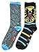 Marvel Avengers Agents of Shield Men's Crew Socks 2 Pair Pack Shoe Size 6-12
