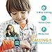 Waterproof GPS Tracker Watch for Boys Girls - IP67 Water Resistant Kids Smartwatches Phone Pedometer Fitness Tracker Watch with GPS/LBS Locator Call SOS Voice Chat Camera for Back to School (Blue)