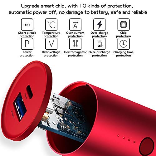 image for POWEROWL Power Bank 5000mAh High Capacity External Cell Phone Charger 