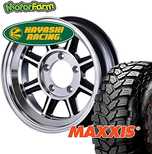 モーターファーム レビューを書けば送料当店負担 タイヤホイールセット ハヤシレーシング Type Stj 16 5 5j 5h 25 マキシス トレパドール T 185 マッドテレイン 85r16 Trepador Maxxis M