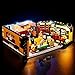 VONADO Led Lighting Kit for 21319 Central Perk Ideas Series Building Blocks, Lighting Group Set Model Toys Indoor Interior Gift to Friends Adult Festival and Christmas(Lights Only)
