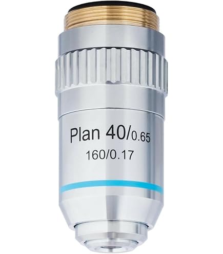 Amazon.com : AmScope 20X Plan Achromatic Objective Lens with
