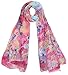 Simplicity Chiffon Print Scarf Beach Sarong Pareo Bikini Wrap Cover Up, 6