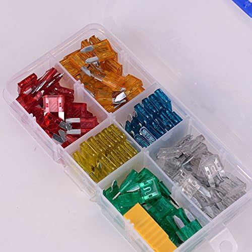 120pcs 5A 10A 15A 20A 25A 30A Mini Assorted Set Kit Blade Fuse Car Auto Motorcycle Boat with FUSE PULLER