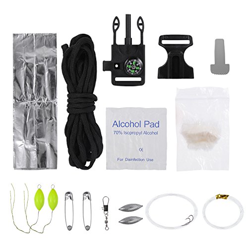 image for Toplus Paracord Survival Bracelet, Outdoor Emergency First Aid Tool Ki