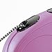 FLEXI New Classic Retractable Dog Leash (Cord), 10 ft, Extra Small, Pink