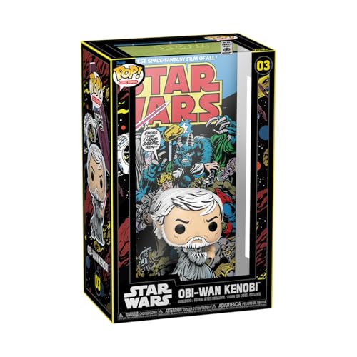 Funko Pop Comic Cover: Star Wars - OBI-Wan - Collectable Vinyl Figure - Gift Idea - Official Merchandise - Toys for Kids & Adults - Model Figure for Collectors and Display