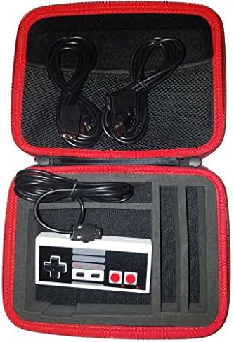 Gamebound NES Nintendo Mini Classic Edition Starter Bundle: Travel Case, Controller + 2 Extension Cables 6 feet Combo