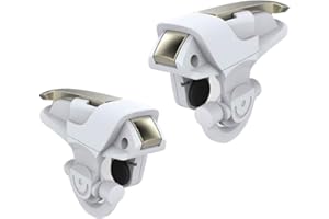 Leprato Mobile Controller, Mobile Game Trigger Battle Royale Sensitive Shoot and Aim, Cellphone Gaming Joystick Compatible with Android iOS Phones Gifts for Men Women Game Lovers