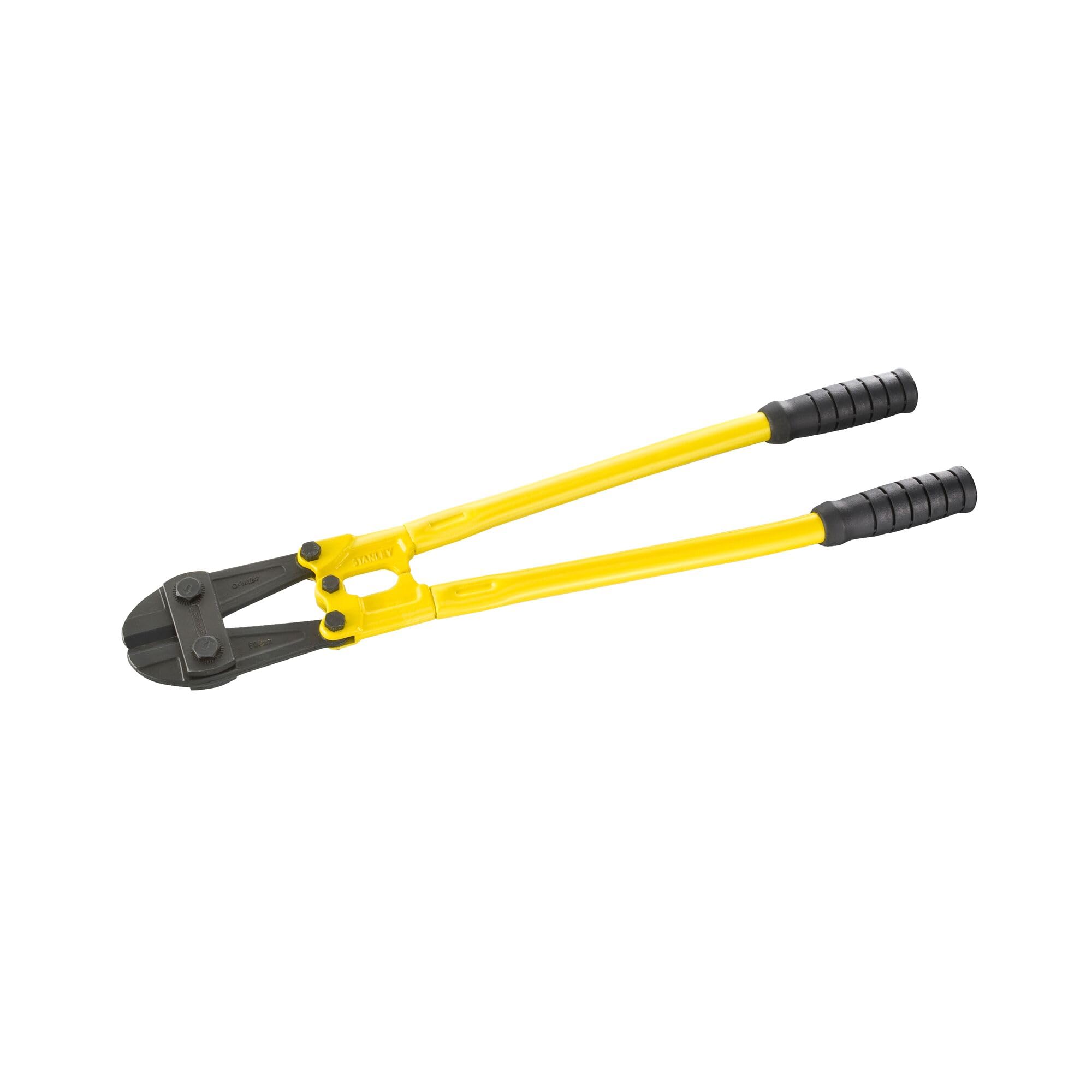 STANLEY 1-17-752 Middle Bolt Cutter, Black/Yellow, 600 mm