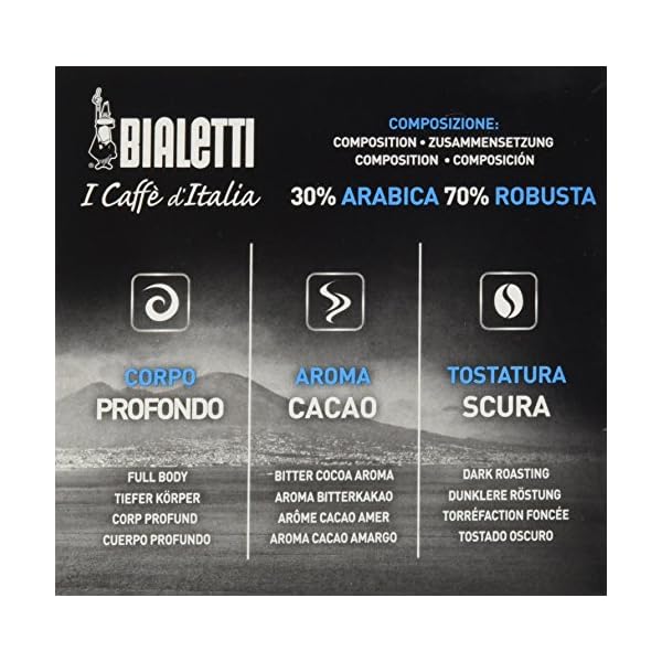 Bialetti 96080093/M Kaffee-Kapseln Napoli, Alu, 16 Stück – Bild 6