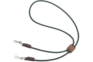 MENDOTA PRODUCTS Mendota Pet Dog Whistle Lanyard, Double, Hunter Green, 1/8 x 25-Inch