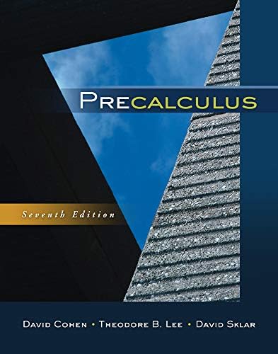 Precalculus: Larson, Ron: 9780357456996: Amazon.com: Books