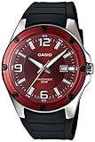 Casio Men's Core MTP1346-5AV Red Resin Quartz Watch