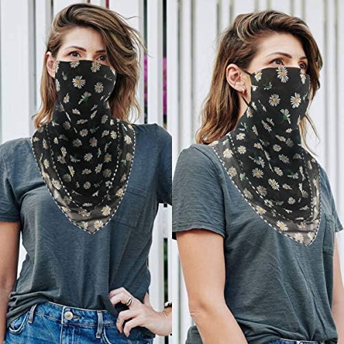 Reusable face mask with ear loops and filter pocket in a neutral color.