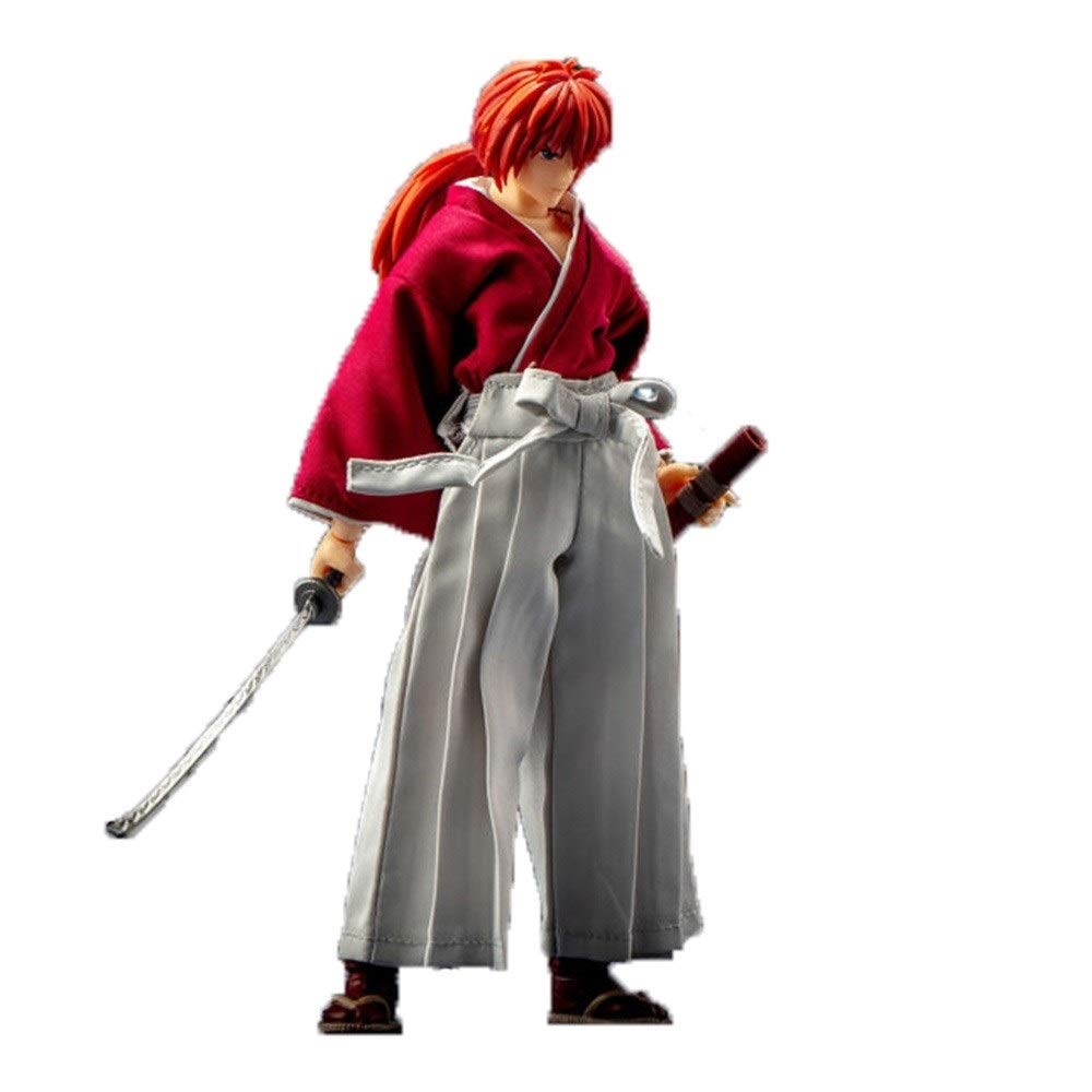 Rurouni Kenshin Himura Kenshin Hiten Mitsurugi Ryu Red Clothes Statue Action Figure