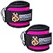 DMoose Ankle Strap for Cable Machine - One Size Fit with Premium Padding, Glute Kickback Ankle Strap, Ankle Cable Straps for Workout, Booty Workout, Leg Extension, Hip Abductors & Lower Body Exercises
