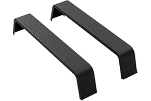 GAOMON 2 Pack Tandem Axle Trailer Fenders Fit for 13"-15" Tires,72-7/8"x10-1/4"x13" Heavy Duty Steel Trailer Fenders Double Axle Car Hauler,Cargo,Utility,Landscape Trailer