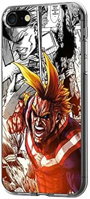 My Hero Academia All Might Toshinori Yagi Manga Version Silicone Gel Rubber Shockproof Xs Case Mobile Phone Case For Iphone 6 6s Iphone 7 8 Iphone X Xs Iphone Xr Cool Anime Gift Iphone