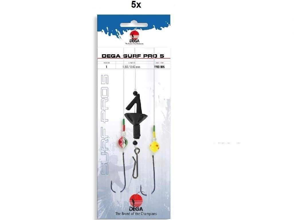 5 pieces surf pro no. 5, set + Petri HEIL sticker.