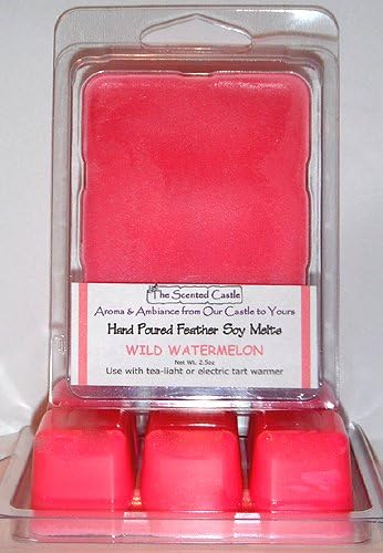 2 Pack Scented Soy Wax Melts - Wild Watermelon by The Scented Castle