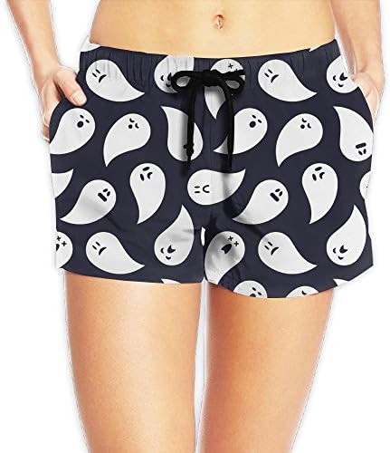 Woman's Trendy Lovely Ghost Board Shorts