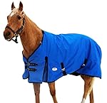 Derby Originals 1200D Heavy Duty Winter Horse Turnout Blanket, 75", Blue