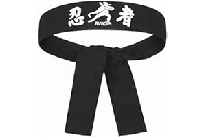 Titan Gear Martial Arts Headband for Karate, Taekwondo, Jiu-Jitsu, MMA – Soft & Durable Fabric - One Size Fits All – 2” x 45”