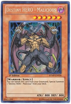 Amazon 遊戯王 英語版 Rymp En034 Destiny Hero Malicious D Hero ディアボリックガイ シークレットレア 1st Edition トレカ 通販 Amazon 遊戯王 英語版 Rymp En034 Destiny Hero Malicious D Hero ディアボリックガイ シークレットレア 1st Edition トレカ 通販