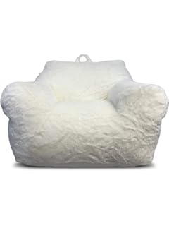 kids fur chair