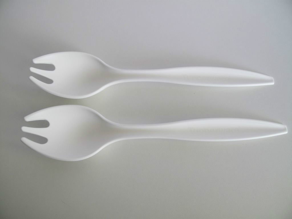 TUPPERWARE Allegra Salad Cutlery Forks white 8699