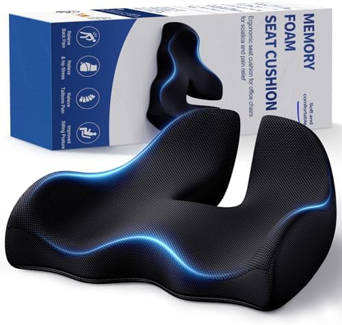 Benazcap X Large Memory Seat Cushion for Office Chair,Chair