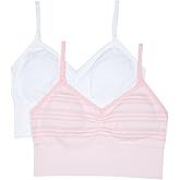 Maidenform Girls Seamless Ruched Crop Bra