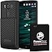 PowerBear LG V10 Extended Battery [6500mAh] & Back Cover & Protective Case (Up to 2.2X Extra Battery Power) - Black [24 Month Warranty & Screen Protector Included]