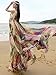 MedeShe Women's Chiffon Floral Holiday Beach Bridesmaid Maxi Dress Sundress