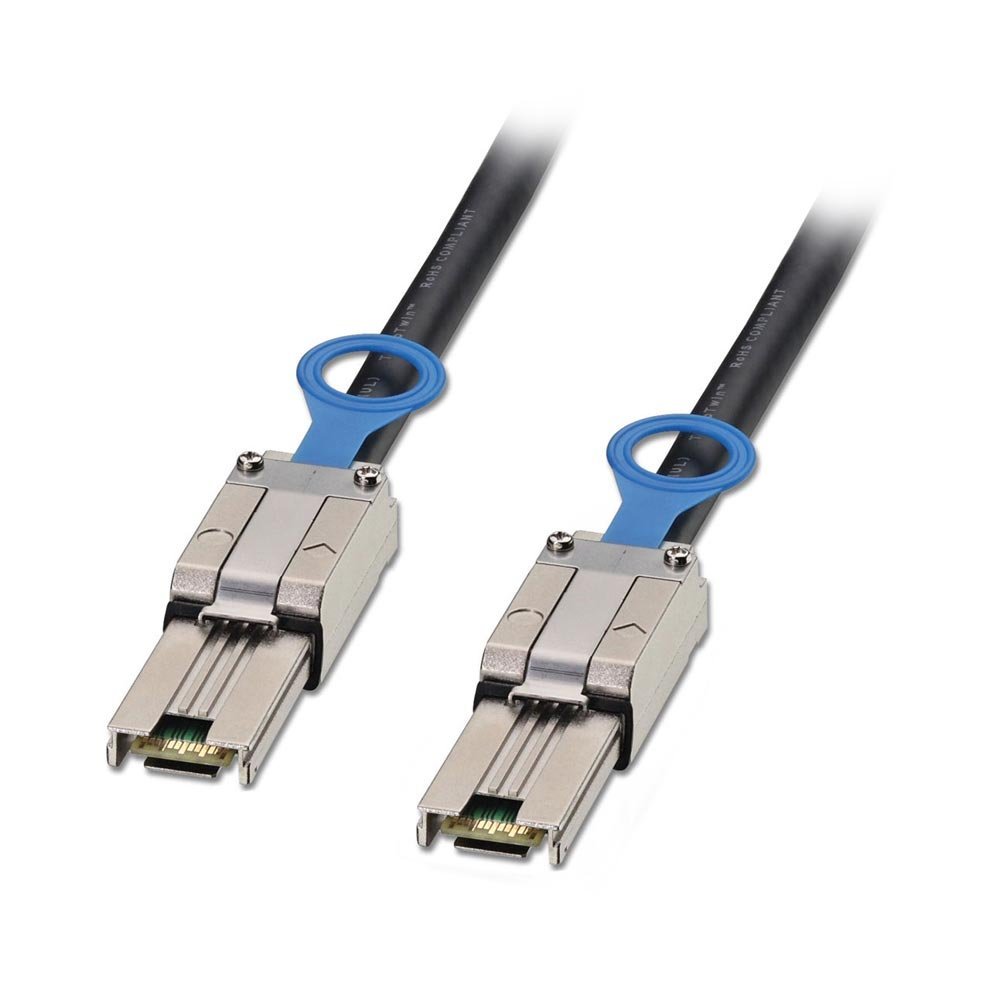 LINDY SAS/SATA II Multilane Infiniband Cable (SFF-8088 to SFF-8088) 2m