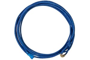 WEAVER LEATHER Weaver Equine Waxed Nylon Kids Lasso Rope, Lightweight Cowboy Rope Lasso for Practice, Colorful Loop Lasso Roping Ropes for Kids 5/16" x 20'