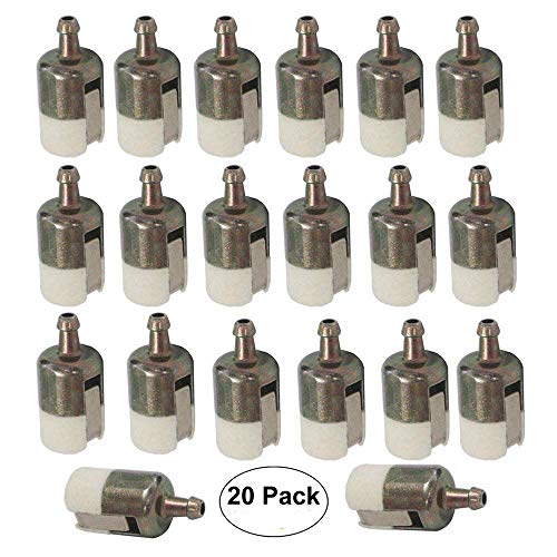 HIFROM Fuel Filter for Walbro 125-527 Echo 131-205-07320 Robin 3112 Shindaiwa T230 T231 Stihl FC75 FS85 String Trimmer/Edger/Backpack Blower (20)