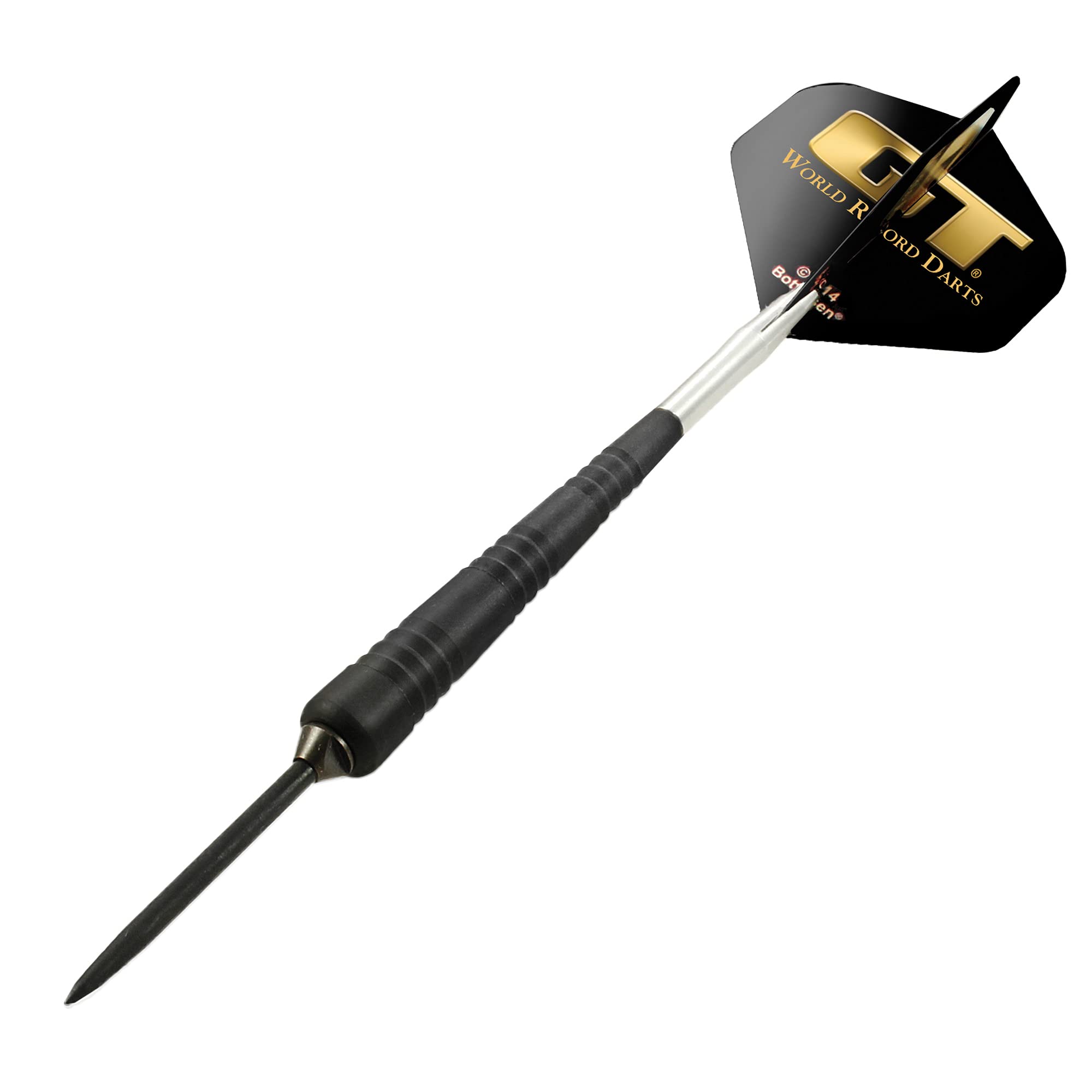 Bottelsen Hammer Head Steel Tip 90% Tungsten GT III Black Steal 9/32-Inch Diameter 23 Gram Dart