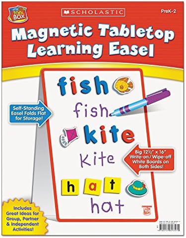 - Magnetic Tabletop Learning Easel, Ages 4-7