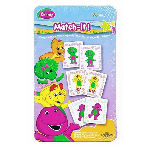 Barney Match It Memory Game