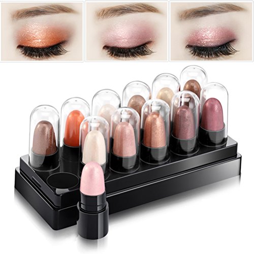 Joly 12 Colors Shimmer Smoky Eyeshadow Pencil Waterproof 