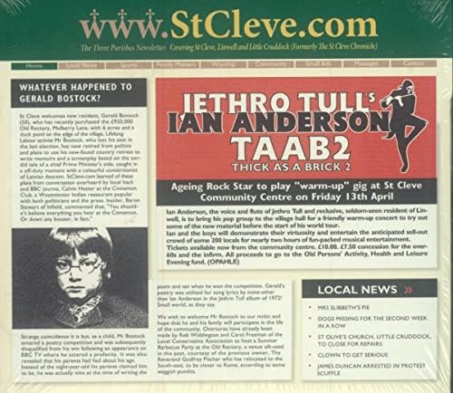 Jethro Tull's Ian Anderson - Thick As A Brick Live In Iceland [2