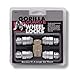 Gorilla Automotive 61621N Chrome Acorn Gorilla Guard II Wheel Locks - Set of 4 (12mm x 1.25 Thread Size)