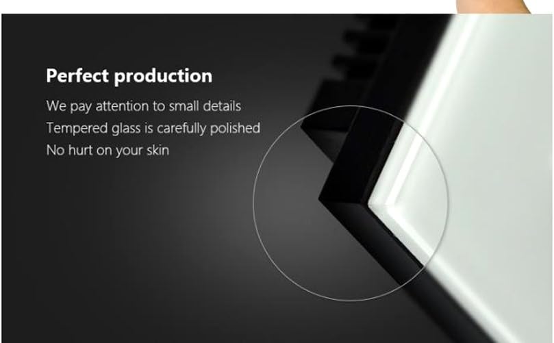 500 W LED Dimmer Switch with Tempered Glass Touch Screen European Standard, gold - Image 5